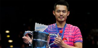 Congratulations to Lin Dan for winning the 2016 All England title! (photo: Reuters)