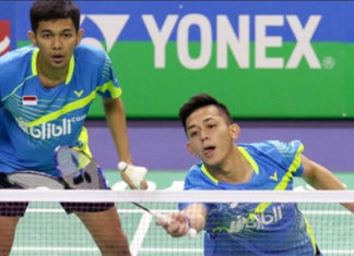Fajar Alfian/Muhammad Rian Ardianto proving very solid for Indonesia in the men's doubles department. (photo: PBSI)