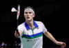 Viktor Axelsen enters the 2021 Swiss Open final. (photo: Shi Tang/Getty Images)