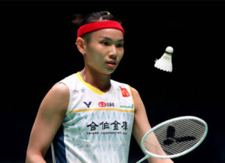 Tai Tzu Ying hopes to win her third title at the 2023 Badminton Asia Championships. (photo: Shi Tang/Getty Images)