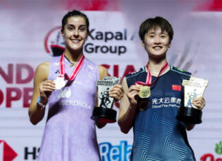 Chen Yufei wins her first Indonesia Open title. (photo: Shi Tang/Getty Images)
