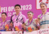 Congratulations to Chen Tang Jie/Toh Ee Wei for winning the 2023 Taipei Open.