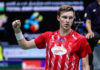 Wish Viktor Axelsen a speedy recovery. (photo: Shi Tang/Getty Images)