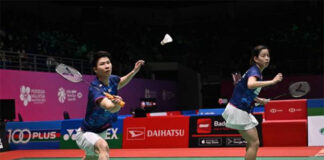 Goh Soon Huat/Shevon Jemie Lai make the 2022 Singapore Open semi-finals. (photo: Xinhua News)