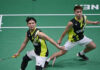 Nur Izzuddin/Goh Sze Fei make the 2023 Korea Open quarter-finals. (photo: Bernama)