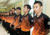 Malaysian badminton players bound for Rio Olympics receive a warm send-off from Malaysia's Prime Minister Najib Razak. (photo: Bernama)