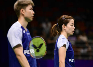Goh Soon Huat/Shevon Lai through to the 2023 World Championships third round. (photo: Shi Tang/Getty Images)