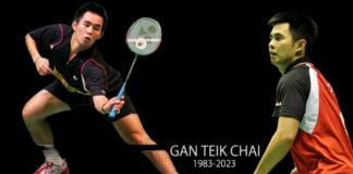 Gan Teik Chai's passing is a great loss to the sport, and he will be forever remembered as a talented and cherished member of the badminton family.