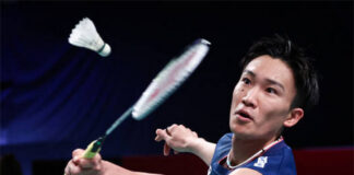 Kento Momota's retirement looms as he withdraws from 2023 Asian Games. (photo: AFP)