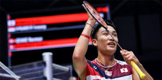 Kento Momota is set to face Chen Long in the China Open semi-final. (photo: Xinhua)