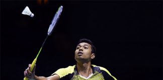 Iskandar Zulkarnain Zainuddin is the No. 2 men's singles player in Malaysia. (photo: AFP)