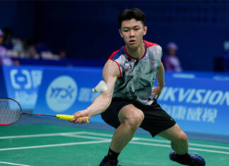 Lee Zii Jia will face Indian player HS Prannoy in the 2022 Asian Games quarter-finals. (Photo: AFP)