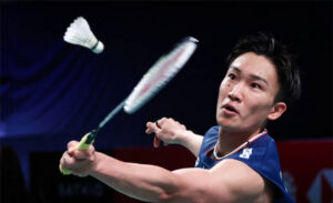 Wishing Kento Momota the best of luck in the 2023 Korea Masters final. (photo: Shi Tang/Getty Images)