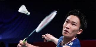 Wishing Kento Momota the best of luck in the 2023 Korea Masters final. (photo: Shi Tang/Getty Images)