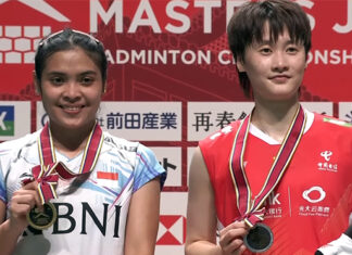 Heartfelt congratulations to Gregoria Mariska Tunjung on securing her inaugural BWF World Tour Super 500 title at the Japan Masters. (photo: BWF)