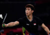 Loh Kean Yew is slowly climbing up the badminton world rankings. (photo: Shi Tang/Getty Images)