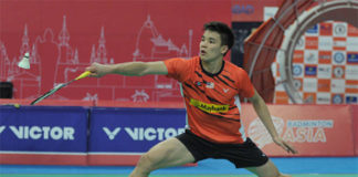 Wish Soo Teck Zhi all the best in Syed Modi International quarter-finals. (photo: AFP)