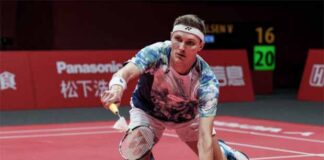 The 2023 BWF World Tour semi-finals will feature an exciting match between Viktor Axelsen and Anders Antonsen. (photo: Shi Tang/Getty Images)