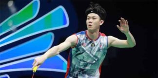 Lee Zii Jia is geared up to face Lu Guangzu in the first round of the 2024 Malaysia Open. (Photo: Shi Tang/Getty Images)