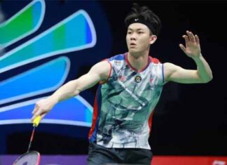 Lee Zii Jia is geared up to face Lu Guangzu in the first round of the 2024 Malaysia Open. (Photo: Shi Tang/Getty Images)