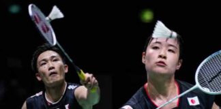 Kento Momota, Nozomi Okuhara enter All-Japan Badminton Championships finals. (photo: Shi Tang/Getty Images)