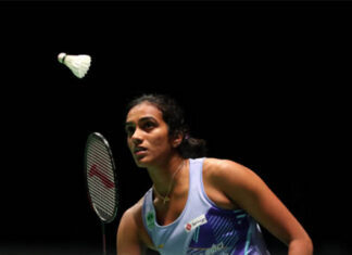 PV Sindhu enters the 2023 Madrid Spain Masters final. (photo: Shi Tang/Getty Images)